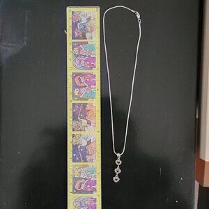 Stacked heart necklace